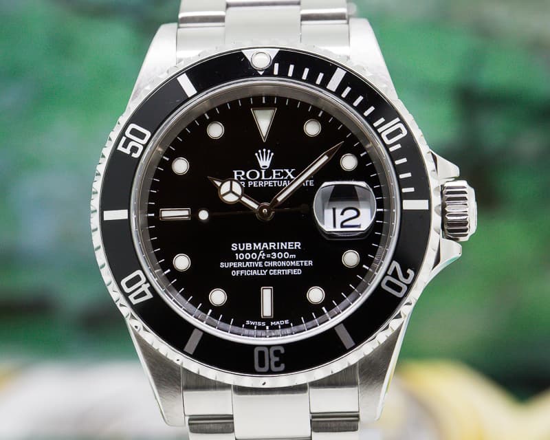 Rolex Submariner SS Black Dial 