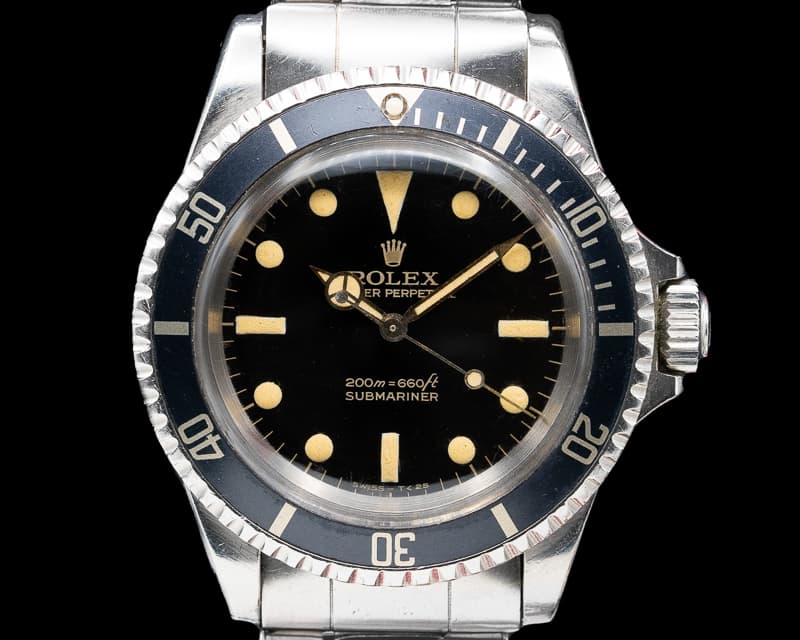 Rolex Gilt 5513 Submariner "BART SIMPSON" + Original Certificate WOW