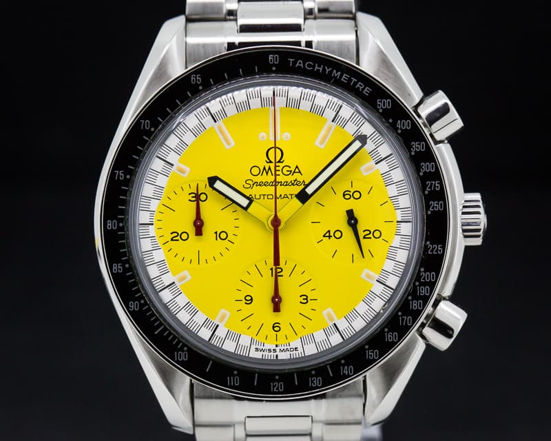 Omega Speedmaster "Michael Schumacher" Yellow Dial