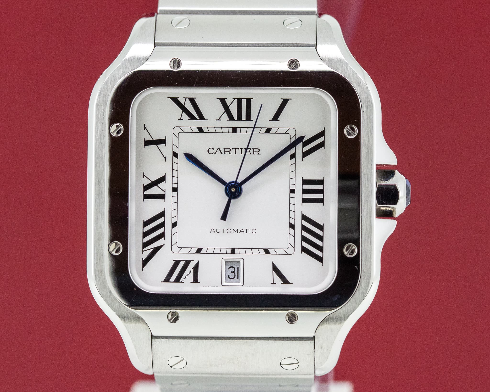 Cartier Santos Large SS / SS Automatic NEW MODEL