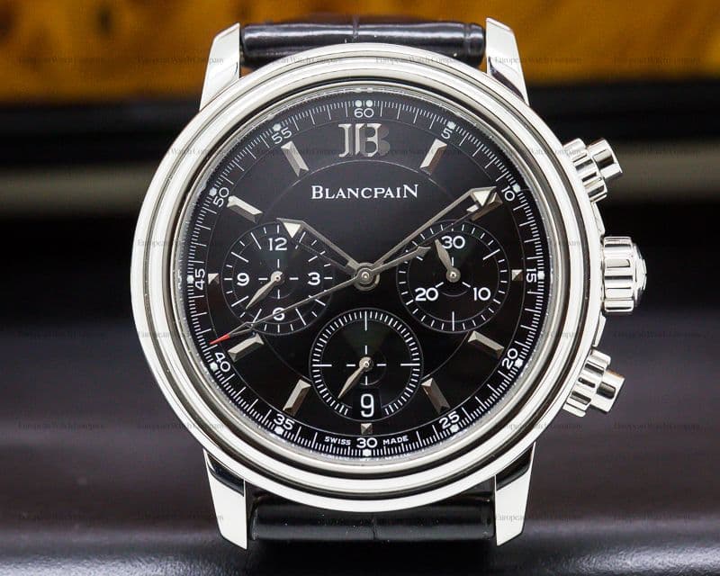 Blancpain Leman Chronograph SS / Alligator 
