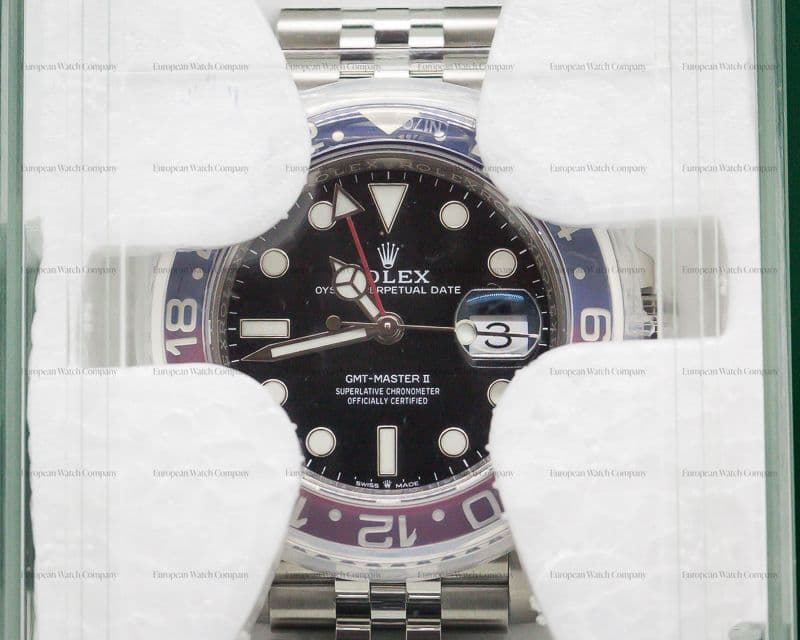 Rolex GMT Master II Ceramic "Pepsi" SS / Jubilee UNWORN