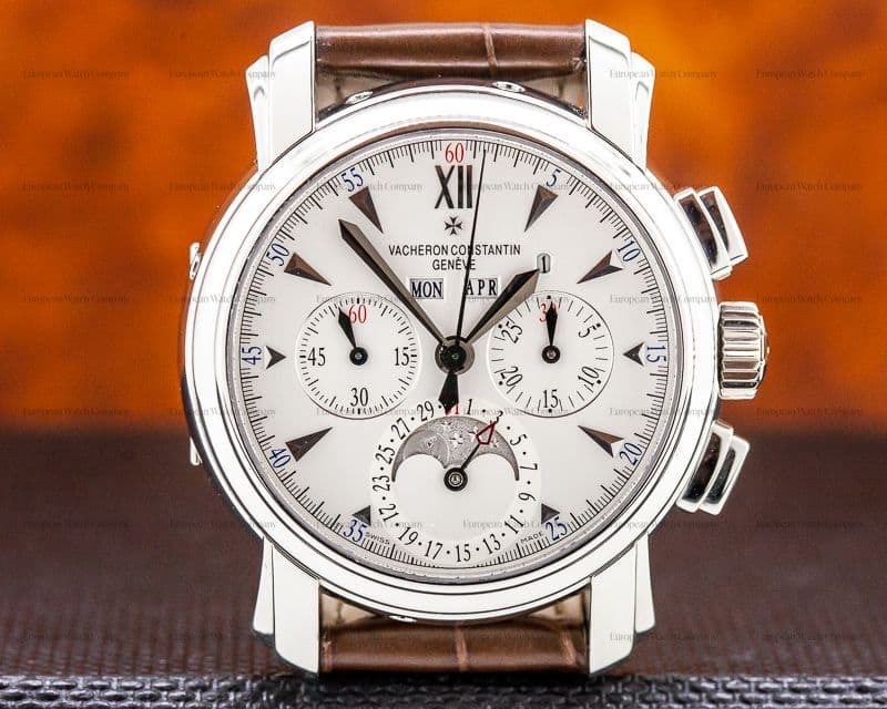 Vacheron Constantin Malte Perpetual Calendar Chronograph Platinum
