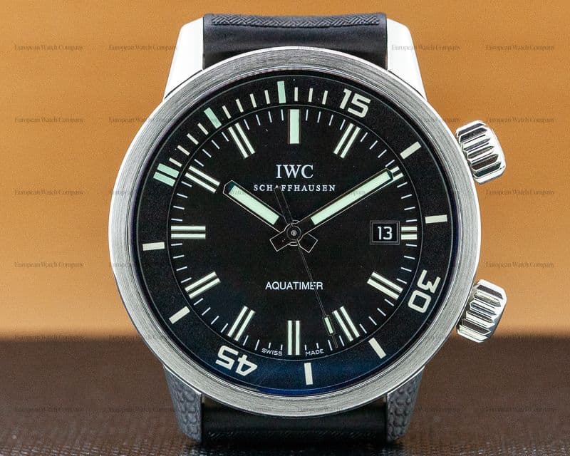 IWC Aquatimer Automatic
SS Black Dial / Rubber Strap