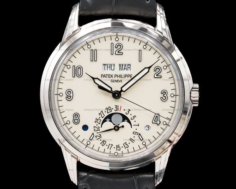 Patek Philippe Perpetual Calendar Grand Complication 18K White Gold 