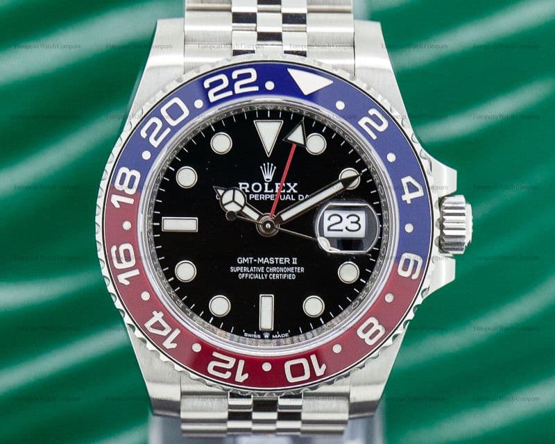 Rolex GMT Master II Ceramic "Pepsi" SS / Jubilee 