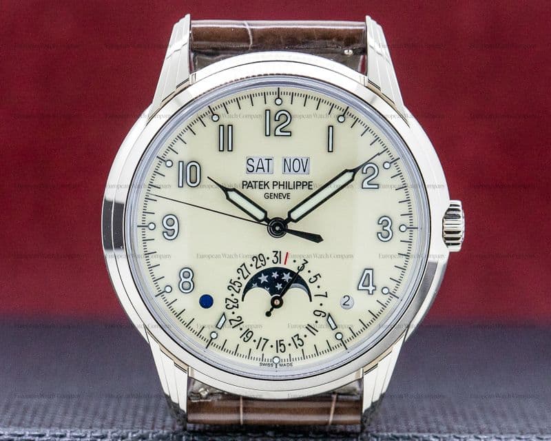 Patek Philippe Perpetual Calendar Grand Complications 18K White Gold UNWORN