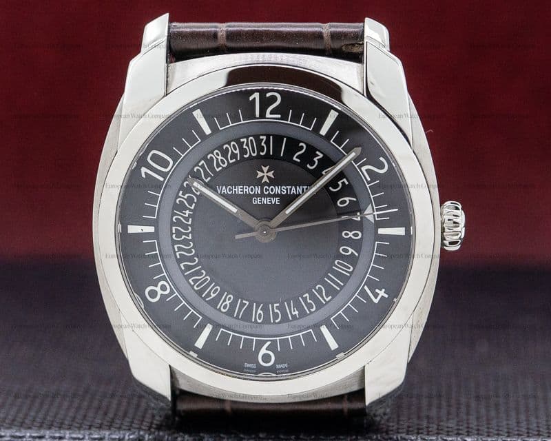 Vacheron Constantin Quai de L'ile Automatic SS Black Dial 