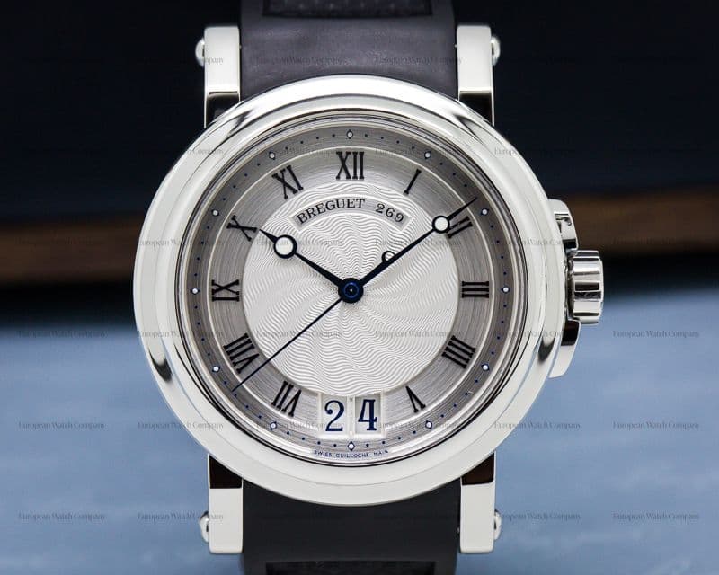 Breguet Marine Big Date SS / Rubber
