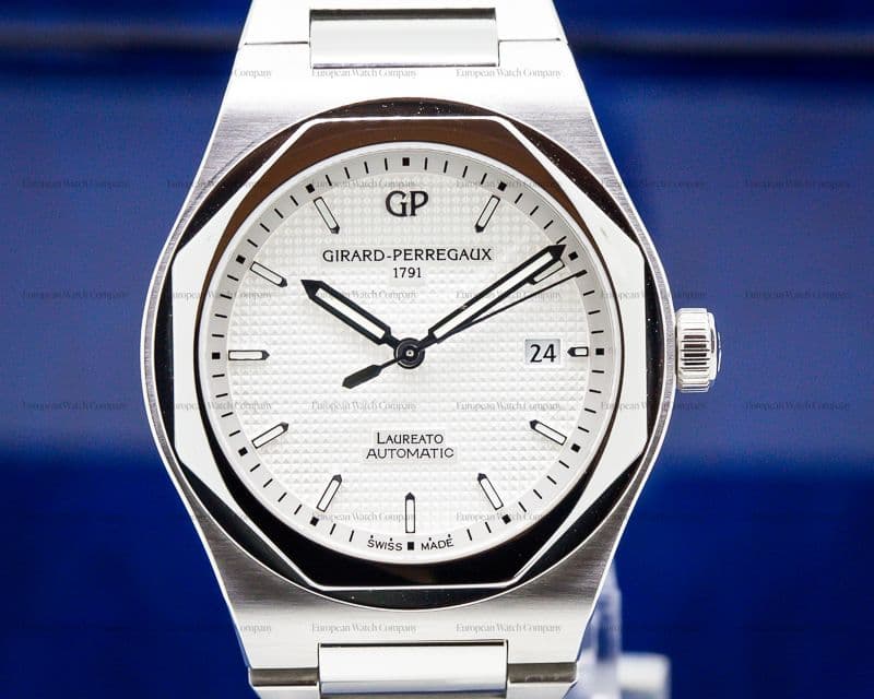 Girard Perregaux Laureato Heritage SS White Dial