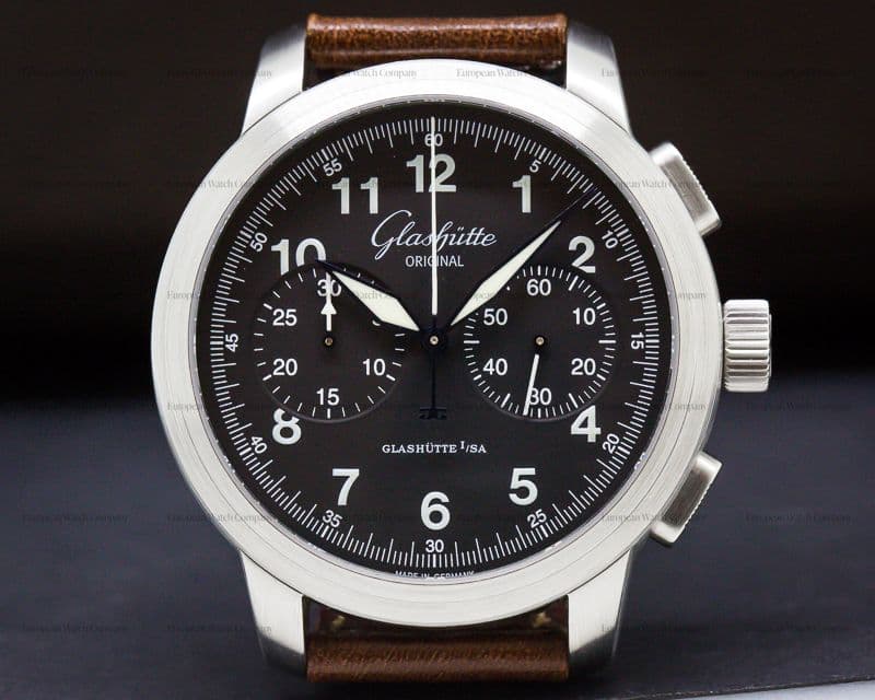 Glashutte Original Senator Navigator Chronograph SS / Strap
