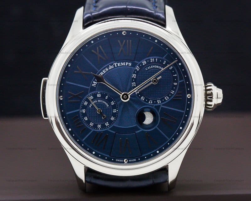 Maitres Du Temps Chapter 3 Reveal 18k White Gold Blue Dial