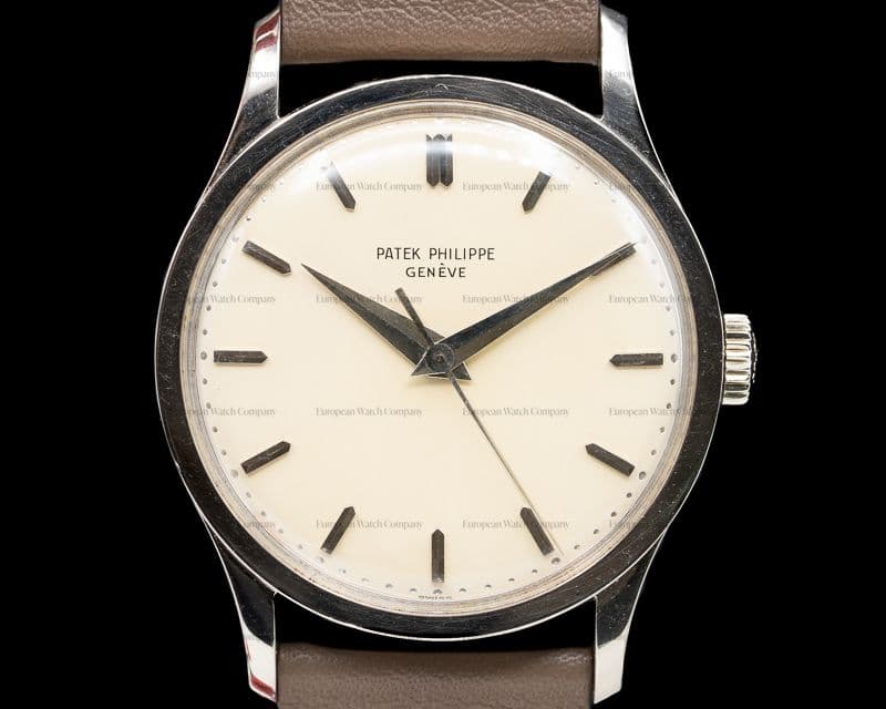 Patek Philippe Calatrava Manual Wind 18K White Gold GORGEOUS PATINA
