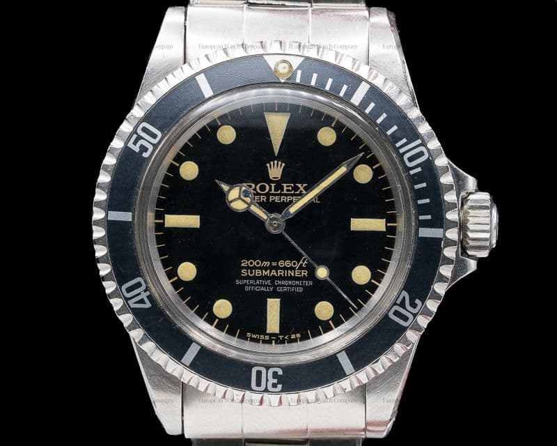 Rolex Submariner 5512 4 Line Gilt FULL GLOSS 1966