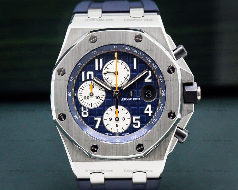 Audemars Piguet Royal Oak Offshore Blue Dial SS / Rubber