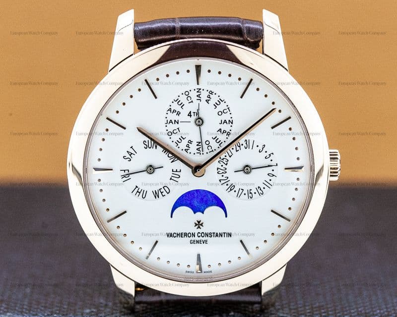 Vacheron Constantin Patrimony Contemporaine Perpetual Calendar Rose Gold