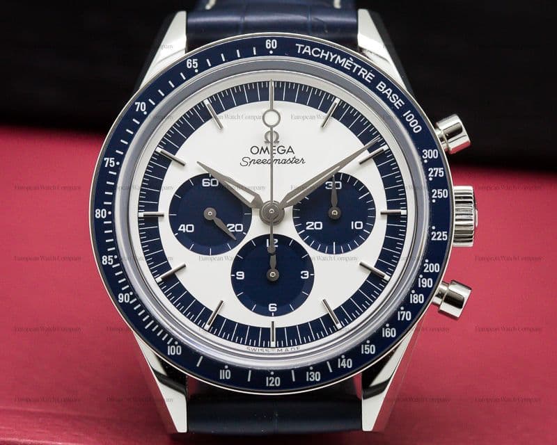 Omega Speedmaster CK 2998 Silver / Blue Dial LIMITED