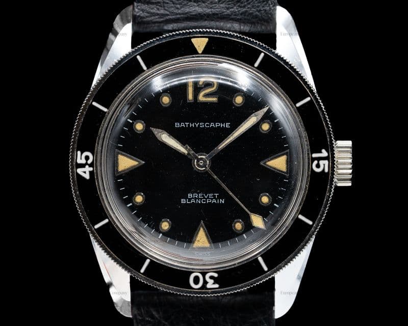Blancpain Vintage Aqualung Bathyscaphe Circa 1960