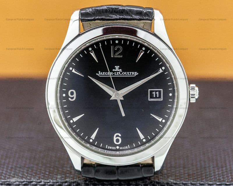 Jaeger LeCoultre Master Control Automatic SS Black Dial NOVELTY