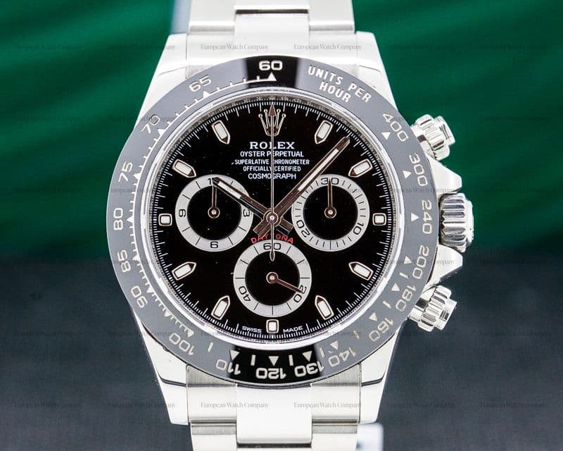 Rolex Daytona Ceramic Bezel SS / Black Dial 