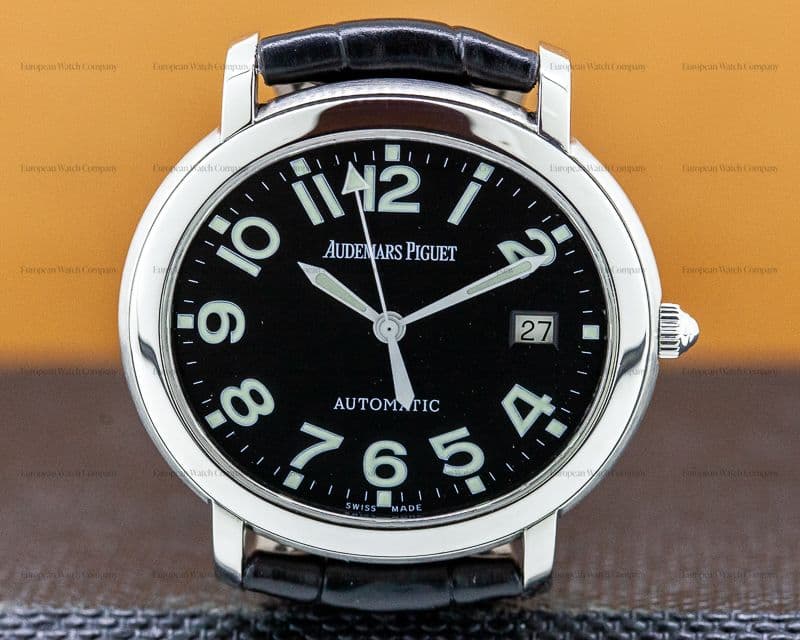Audemars Piguet Millenary SS Arabic Numerals Black Dial 35MM