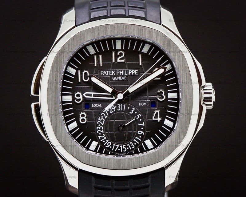 Patek Philippe Aquanaut Travel Time SS / Rubber 