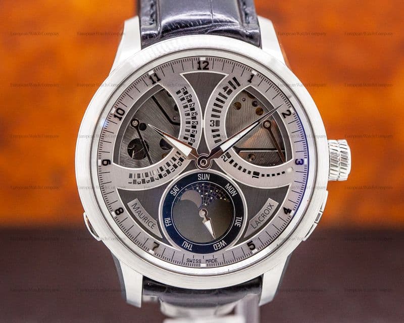 Maurice Lacroix Masterpiece Lune Retrograde SS