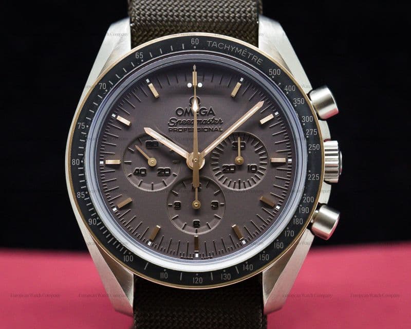 Omega Apollo 11 Speedmaster Moonwatch Titanium / 18K Rose Gold 