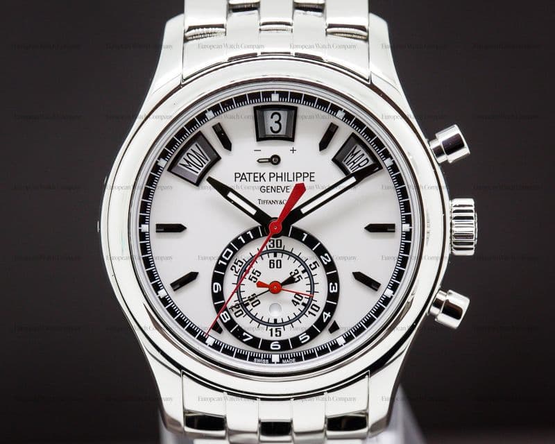 Patek Philippe TIFFANY & CO Annual Calendar Chronograph SS DISCONTINUED