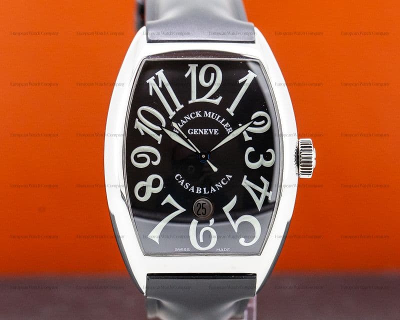 Franck Muller Casablanca SS Black Dial 