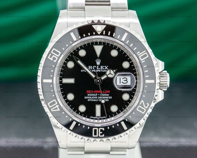 Rolex Sea Dweller RED 43mm 50th Anniversary SS 