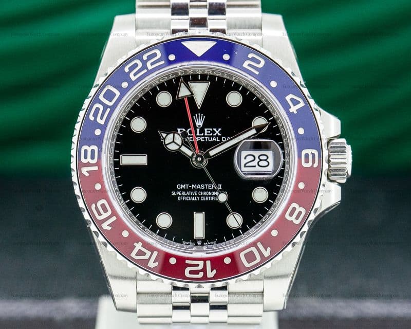 Rolex GMT Master II Ceramic "Pepsi" SS / Jubilee UNWORN