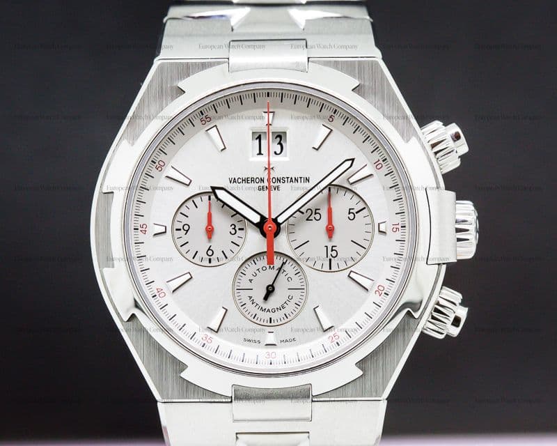 Vacheron Constantin Overseas Chronograph SS Silver Dial LIMITED