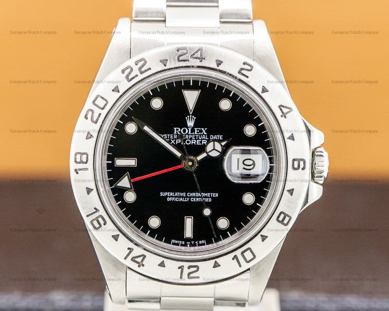 Rolex Explorer II SS Black Dial 