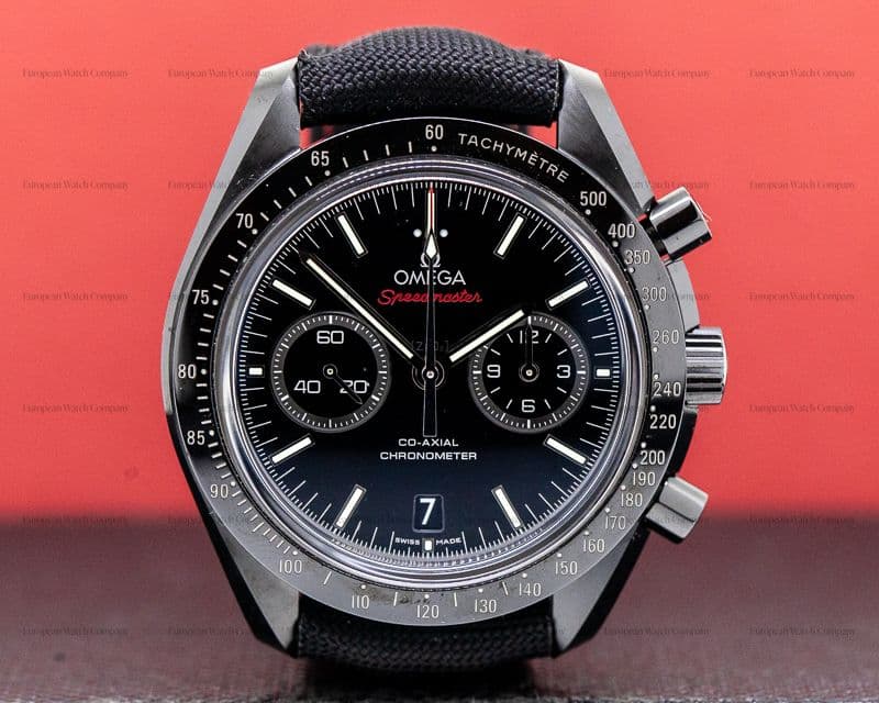 Omega Dark Side of the Moon Ceramic Black Dial 