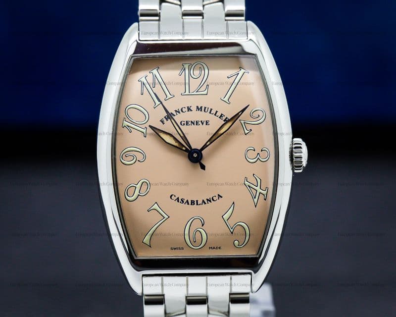 Franck Muller Casablanca SS Salmon Dial 