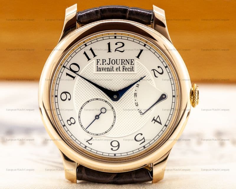 F.P. Journe Chronometre Souverain Red Gold / Silver Dial 40MM
