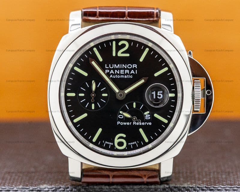 Panerai Luminor Power Reserve Black Dial 44MM SS
