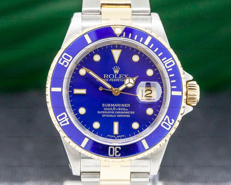 Rolex Submariner Blue Dial SS / 18K