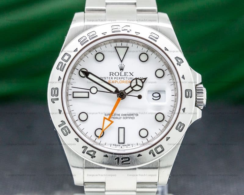 Rolex Explorer II White Dial SS / SS