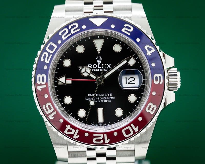 Rolex GMT Master II Ceramic "Pepsi" SS / Jubilee UNWORN