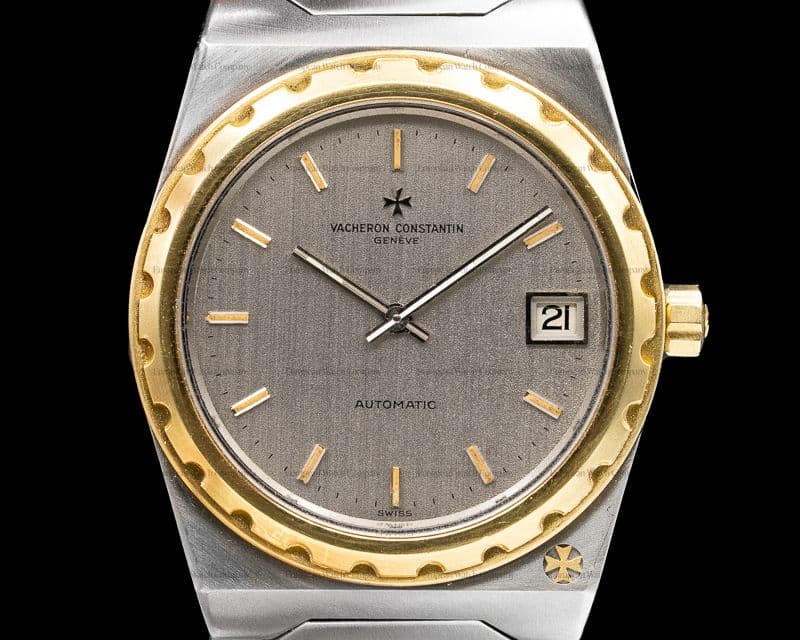 Vacheron Constantin Overseas 222 Vintage Steel with Yellow Gold Bezel JUMBO 38MM
