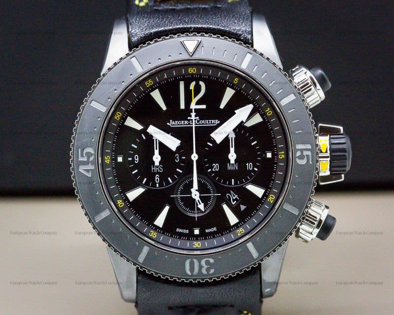 Jaeger LeCoultre Master Compressor Diving Chronograph GMT
Navy Seals / Calfskin  