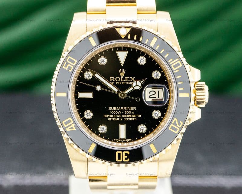 Rolex Rolex Submariner 18k Yellow Gold / Diamonds 