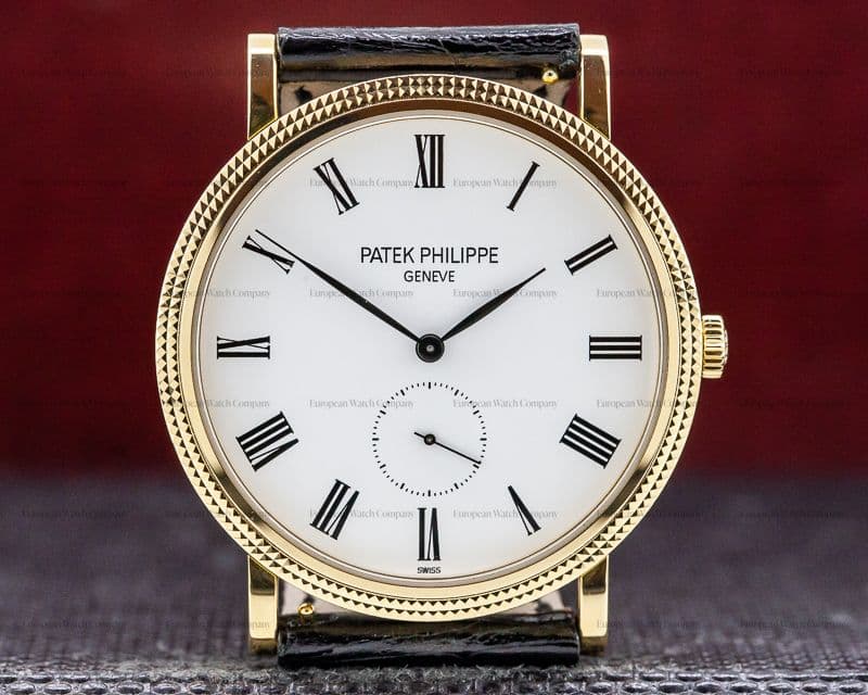 Patek Philippe Calatrava 18K Yellow Gold 