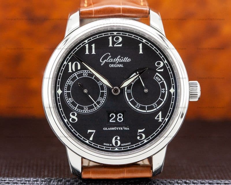 Glashutte Original Senator Observer SS / SS Deployant Buckle 