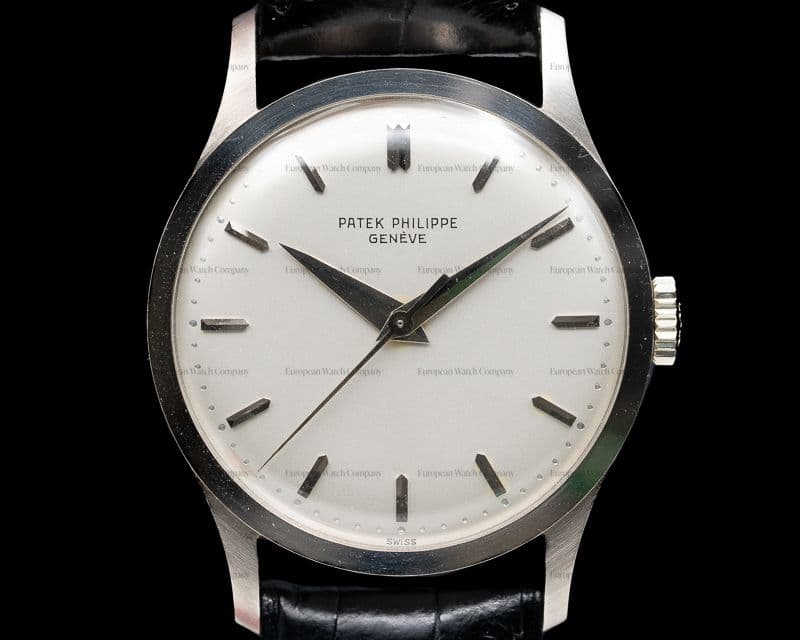 Patek Philippe Calatrava 18K White Gold NEW OLD STOCK 