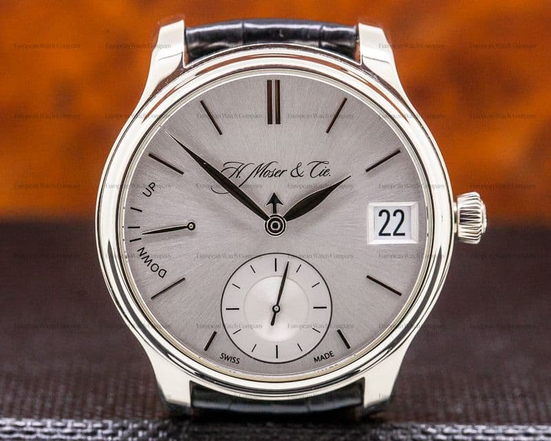 H. Moser & Cie Endeavour Perpetual Calendar 1 18k White Gold 
