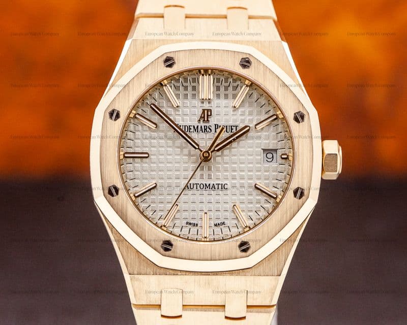 Audemars Piguet Royal Oak Automatic 18K Rose Gold / Rose Bracelet 