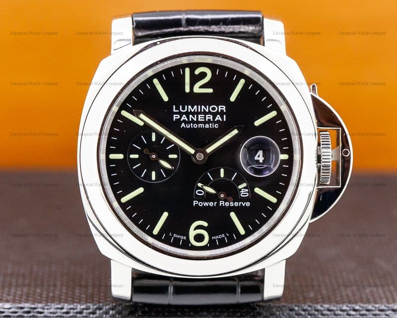 Panerai Luminor Power Reserve Black Dial 44MM SS